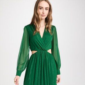 WAYF Cut Out Tiered Maxi Dress